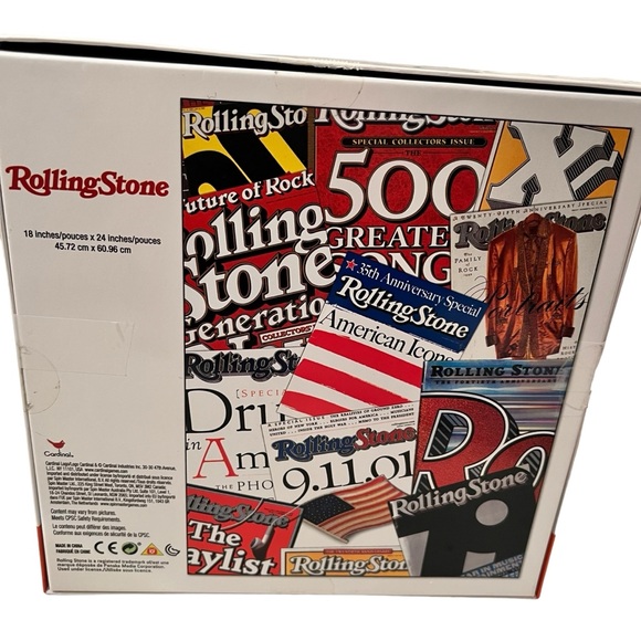 Rolling Stone Magazine 300 Piece Puzzle - Picture 2 of 2